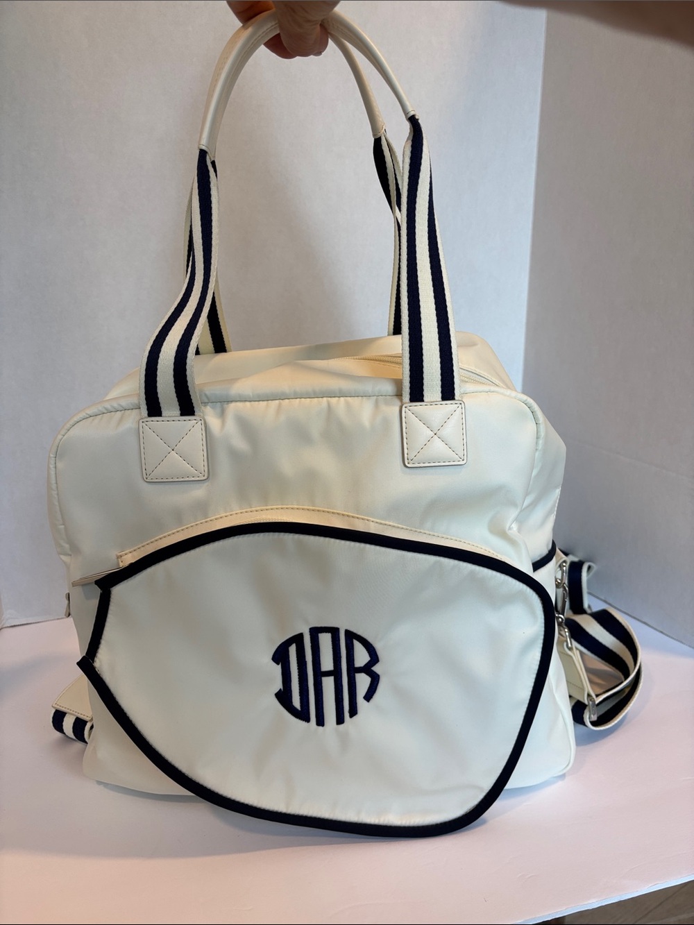 MARK & GRAHAM Nylon Pickelball Bag with Shoulder Strap